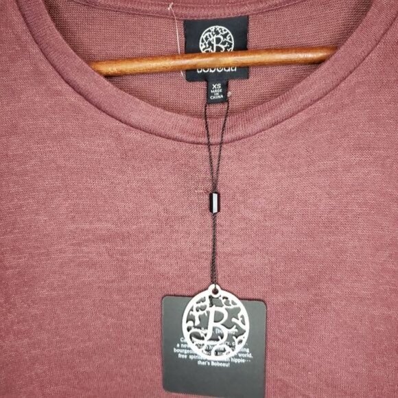 Bobeau Fleece Side Button Pullover Sweater - Picture 6 of 10